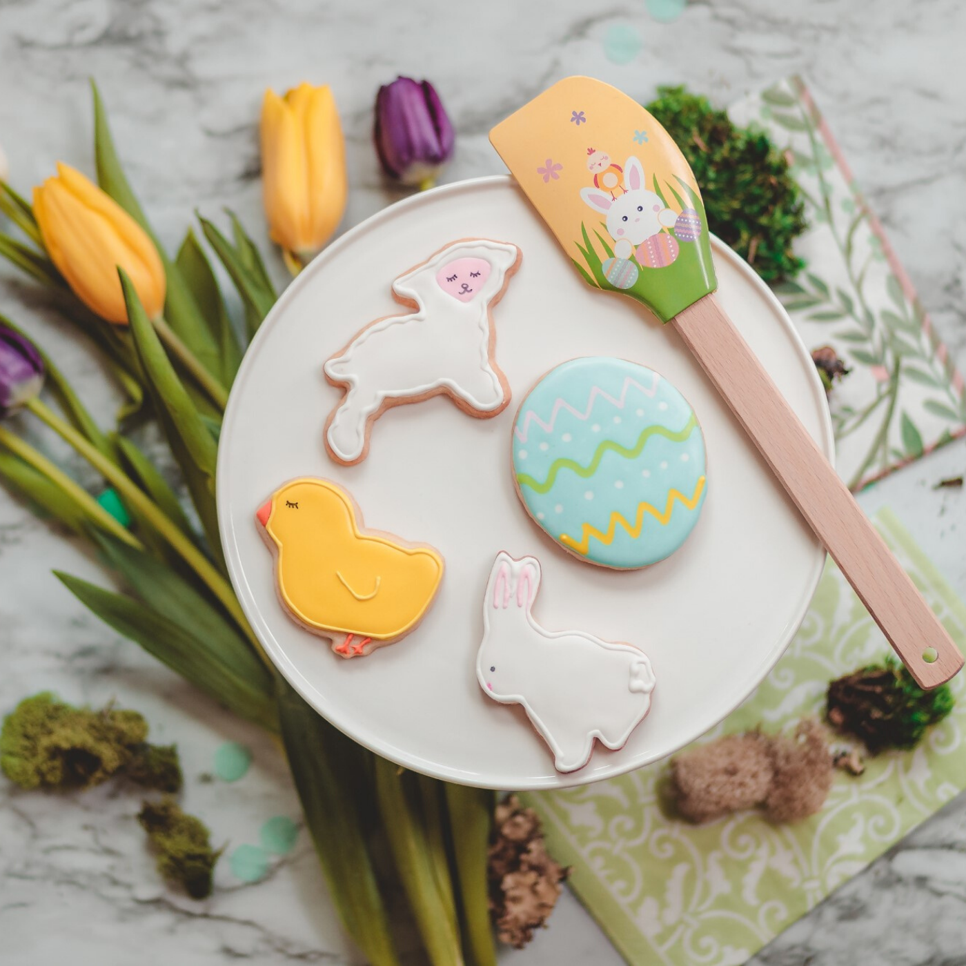 Spring Fling Cookie Cutter Set with Spatula